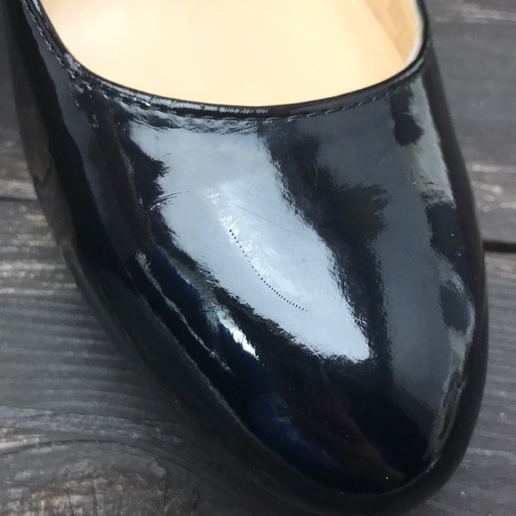 Guess Black Patent Pumps Size 8.5 - Picture 4 of 8